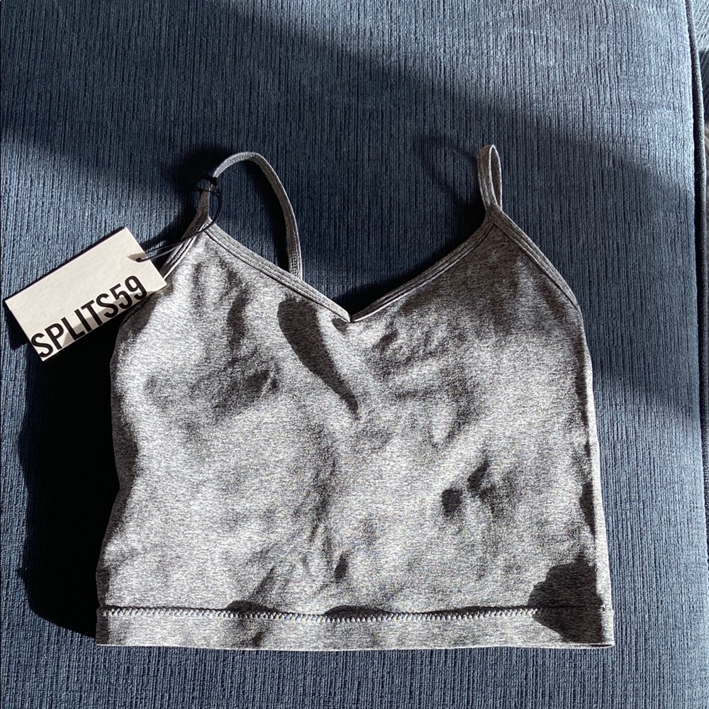 Splits59 Grey Sports Bra (New)